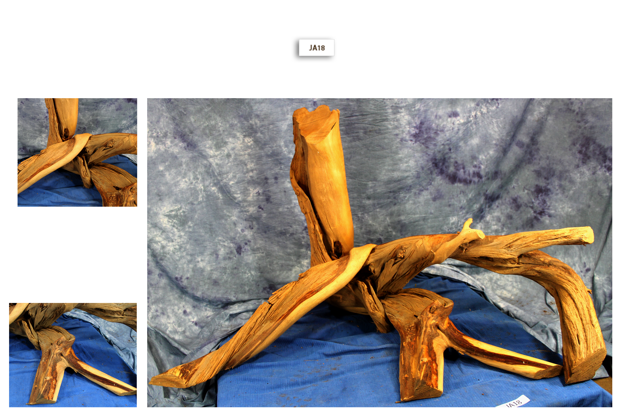 Oregon Juniper Wood Table Base JA18