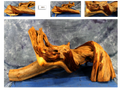 Oregon Juniper Wood Table Base JA19