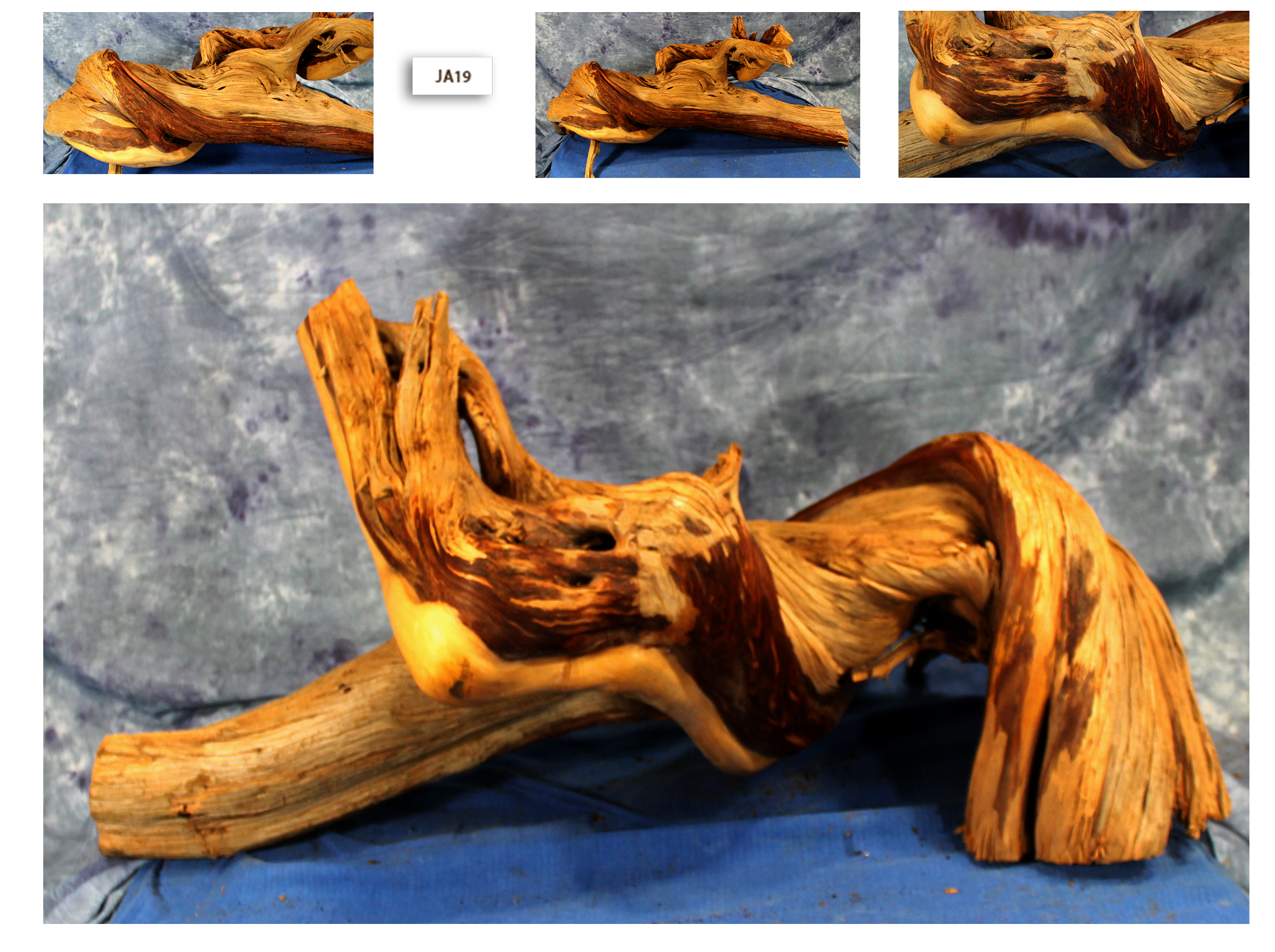 Oregon Juniper Wood Table Base JA19